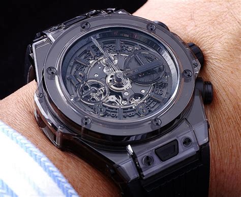 hublot unico all black sapphire replica